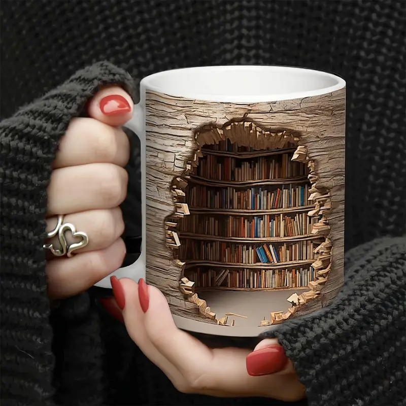 Enchanting Heat-Activated Library Mug