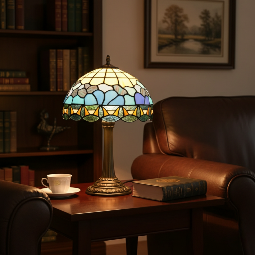 Vibrant Rose-Inspired Lamp
